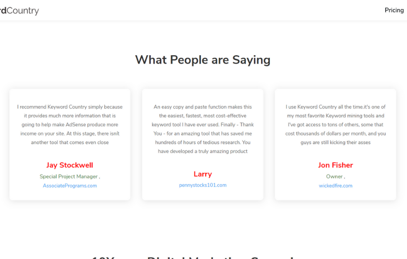 KEYWORDCOUNTRY – AI POWERED WEB APPLICATION screenshot 1